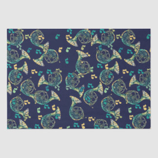French Horn Tissue Paper