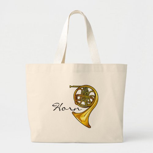 French Horn Tote Bag