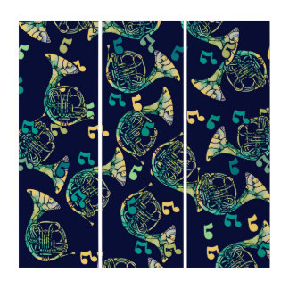 French Horn Triptych