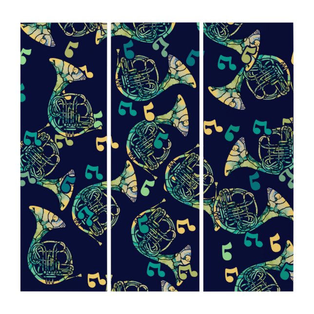 French Horn Triptych (Front)