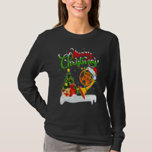 French Horn   Xmas Decorations French Horn Christm T-Shirt