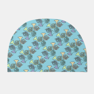 French Horns Band Class French Horn Teacher Doormat