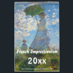 French Impressionism and Post-Impressionism Calendar<br><div class="desc">Vintage paintings from 12 Impressionist Masters: Claude Monet,  Vincent van Gogh,  Pierre-Auguste Renoir,  Gustave Courbet,  Edgar Degas,  Henri de Toulouse-Lautrec,  Georges Seurat,  Camille Pissarro,  Paul Cezanne,  Berthe Morisot,  Henri Rousseau and Paul Gauguin.</div>