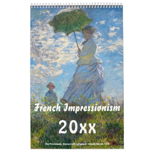 French Impressionism and Post_Impressionism Calendar