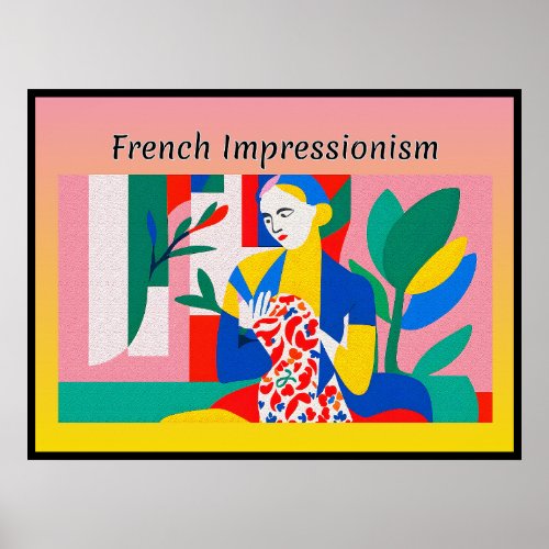 French Impressionism Poster