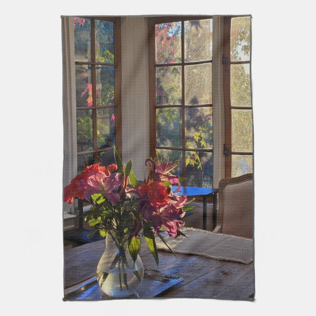 French Impressionist Kitchen Towel (Vertical)