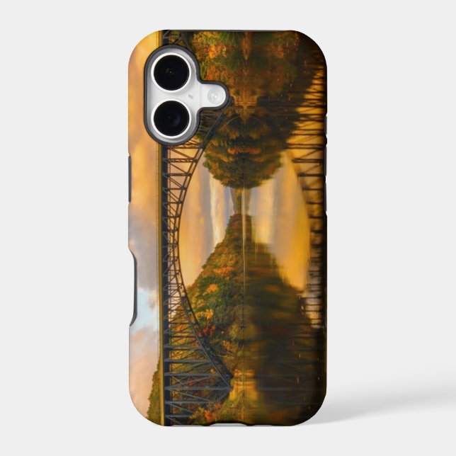 French King Bridge in Fall Iphone Case (Back)
