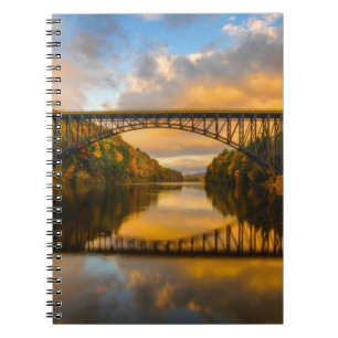 French King Bridge in Fall Notebook