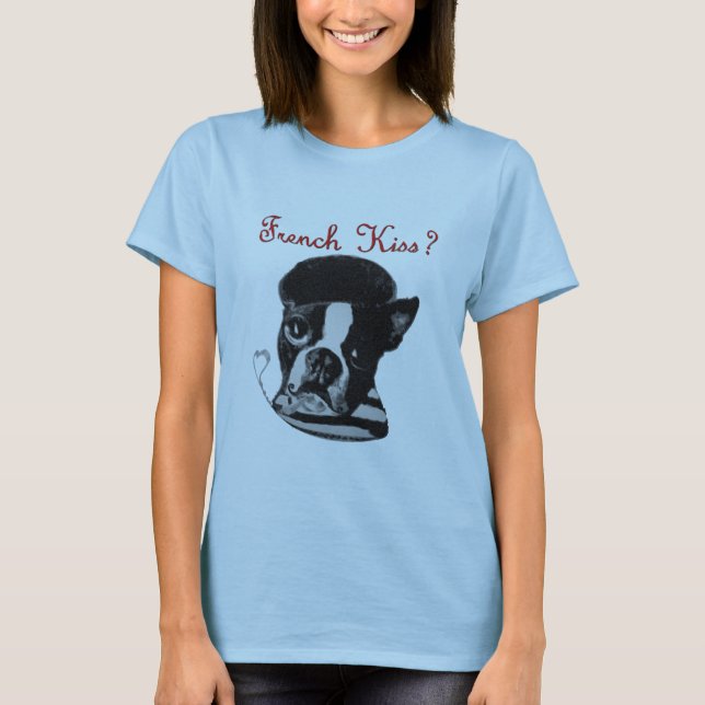 FRENCH KISS? T-Shirt (Front)