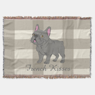 French Kisses Throw Blanket
