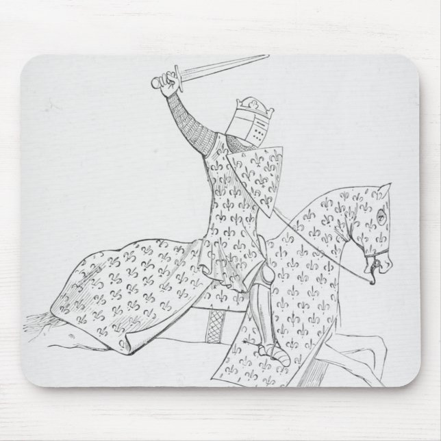 French Knight Mouse Pad (Front)