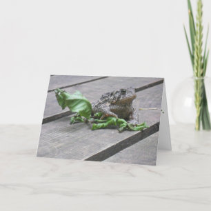 "French Lake Toad" Easter Card