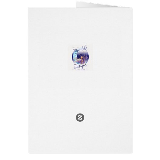 French Language Card Joyeux Anniversaire (Back)