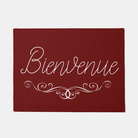 French Language Home Decor Mats