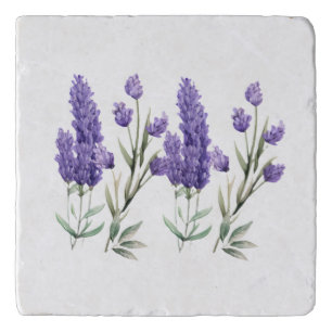 French Lavender Pattern Trivet