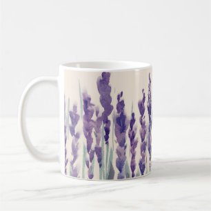 French Lavender: Watercolor Illustration Coffee Mug