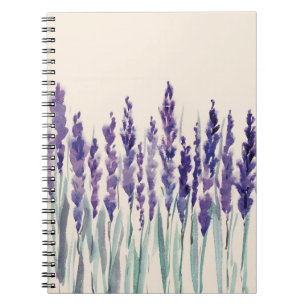 French Lavender: Watercolor Illustration Notebook