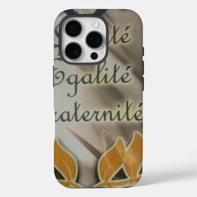French Liberty Equality Fraternity | Revolutionary Case-Mate iPhone Case (Back)