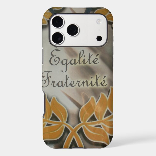 French Liberty Equality Fraternity | Revolutionary Case-Mate iPhone Case (Back)