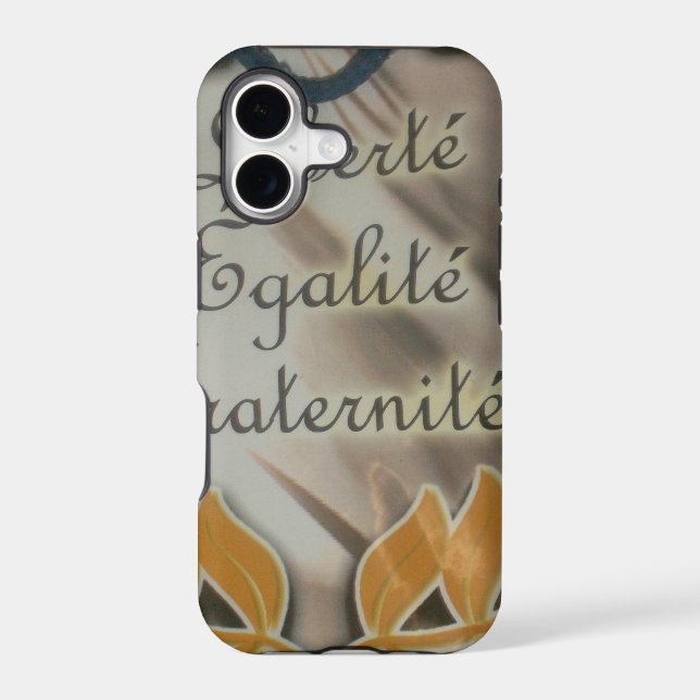 French Liberty Equality Fraternity | Revolutionary Case-Mate iPhone Case (Back)