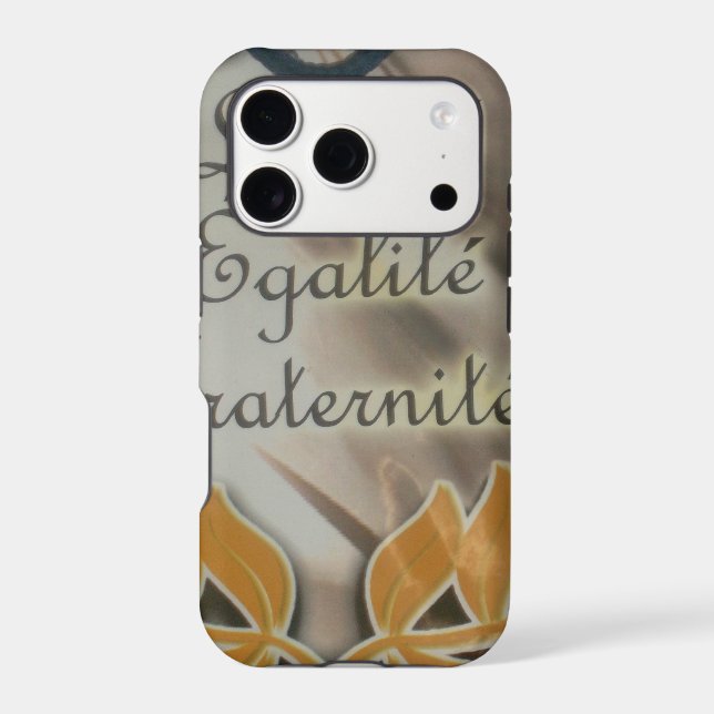French Liberty Equality Fraternity | Revolutionary Case-Mate iPhone Case (Back)