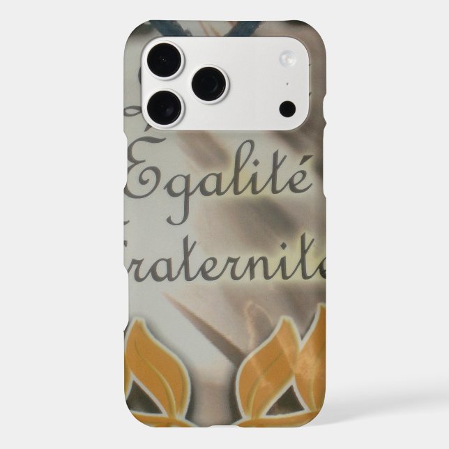 French Liberty Equality Fraternity | Revolutionary Case-Mate iPhone Case (Back)