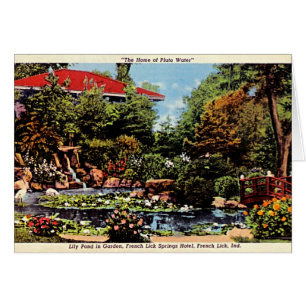 French Lick, Indiana Lily Pond Cards