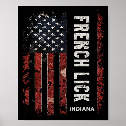 French Lick Indiana Poster