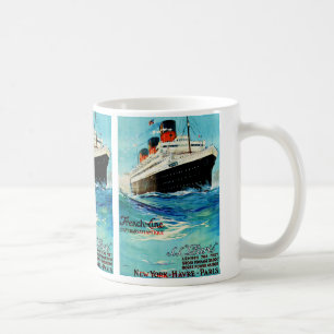 French Line ~ ss Paris Coffee Mug