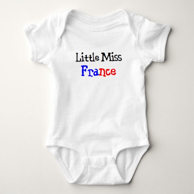 french little miss baby bodysuit (Front)