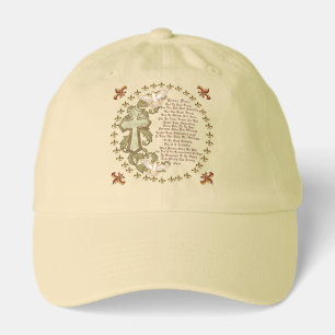 French Lords Prayer Christian Hat