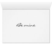 FRENCH LOVE CARD SAYS "WITH ALL MY HEART" (Inside Horizontal (Bottom))