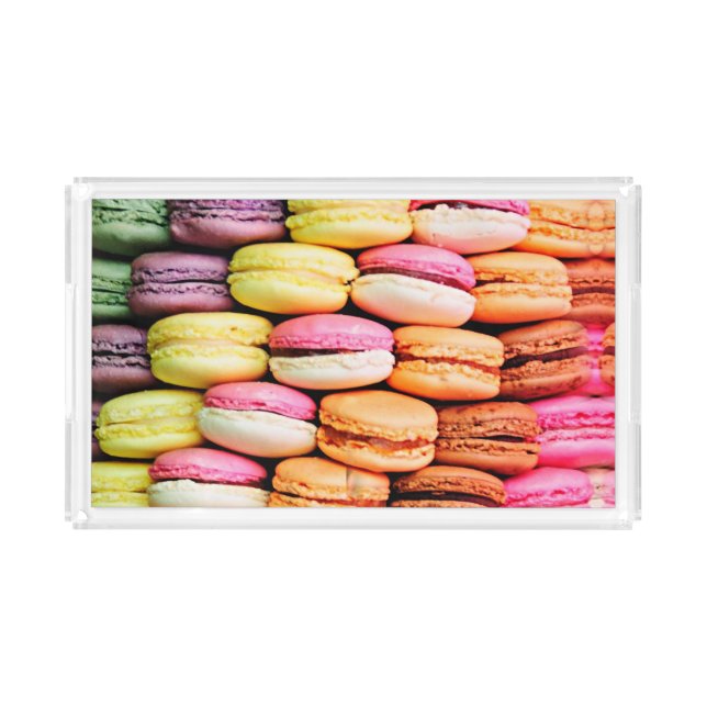 French macaron acrylic tray (Front)