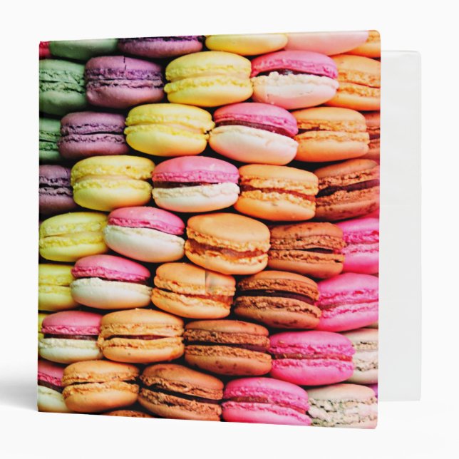 French macaron binder (Front/Inside)