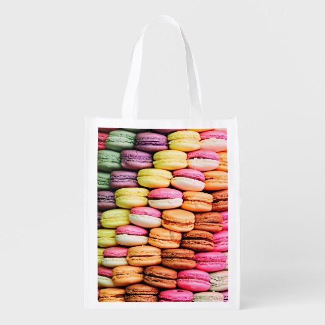 French macaron grocery bag (Front)