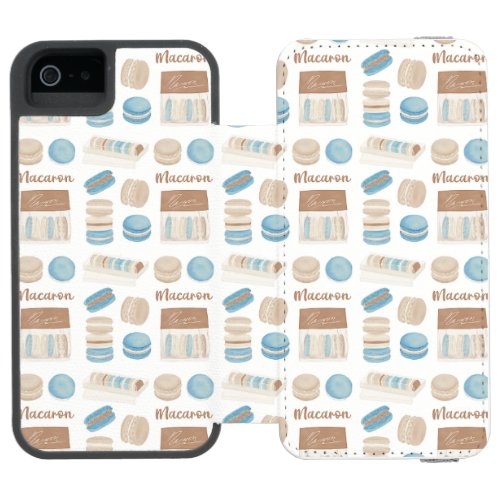 French Macaron iPhone 6 Wallet Case