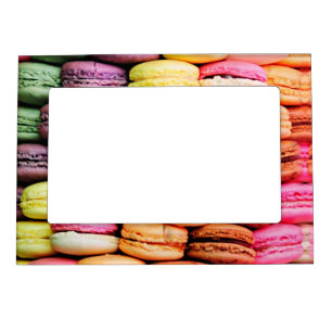French macaron magnetic frame