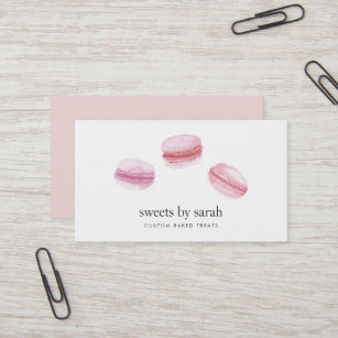 French Macarons Business Card