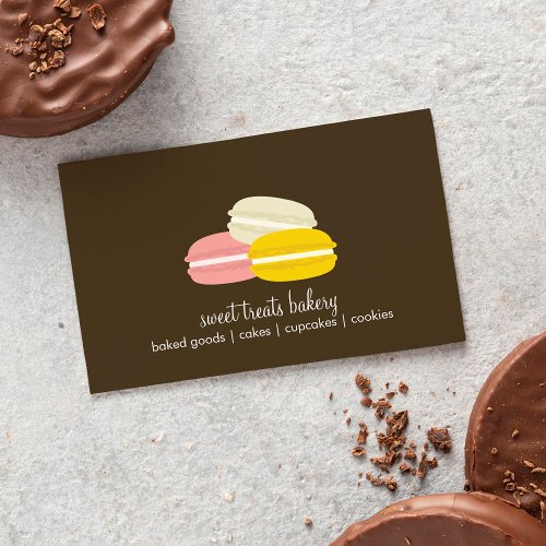 French Macarons Business Cards