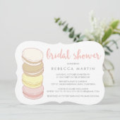 French Macarons | Pastel Bridal Shower Invitation (Standing Front)