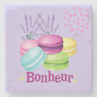 French Macarons Stone Coaster