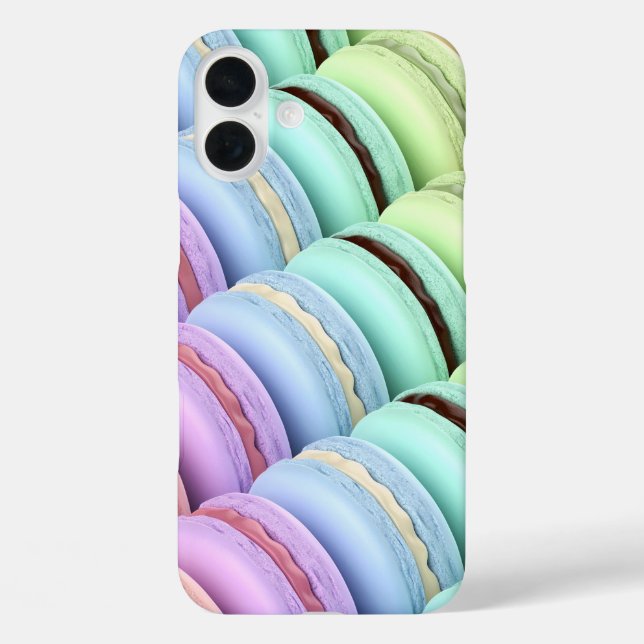 French macarons with different colors and flavors Case-Mate iPhone case (Back)