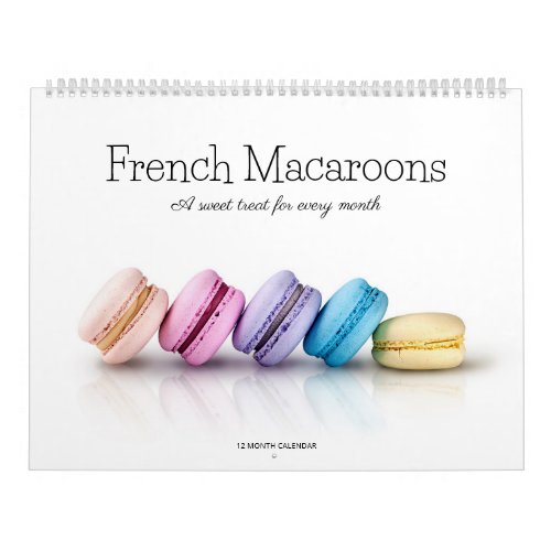 French Macaroons Calendar