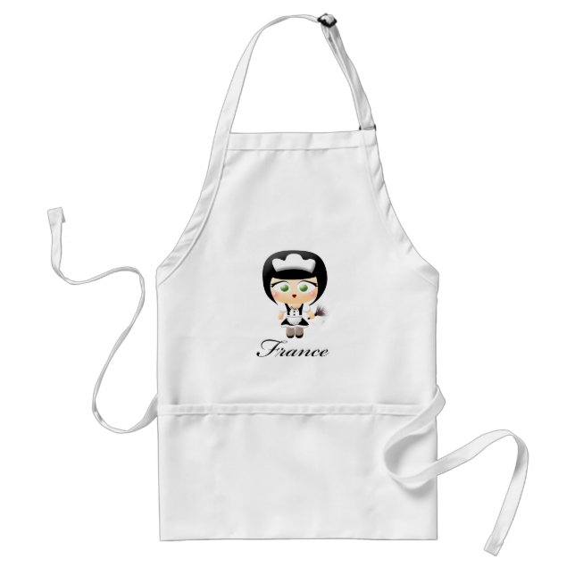 French Maid Adult Apron (Front)