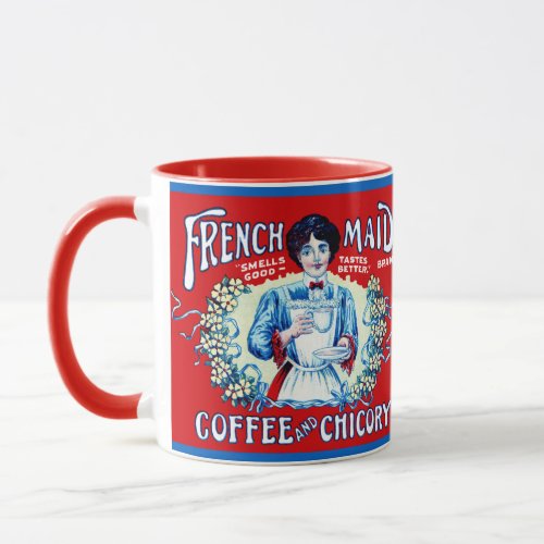 French Maid Coffee and Chicory Mug