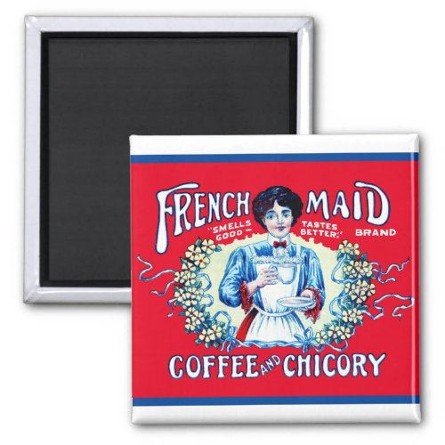 French Maid Coffee Magnet