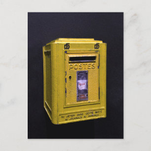 French Mailbox Postcard