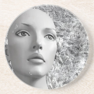 French Mannequin Woman Coaster