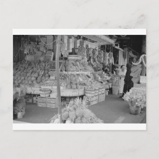 French Market Fruit Stand June 1936.jpg Postcard