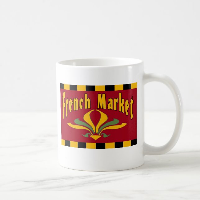 French Market Mug (Right)